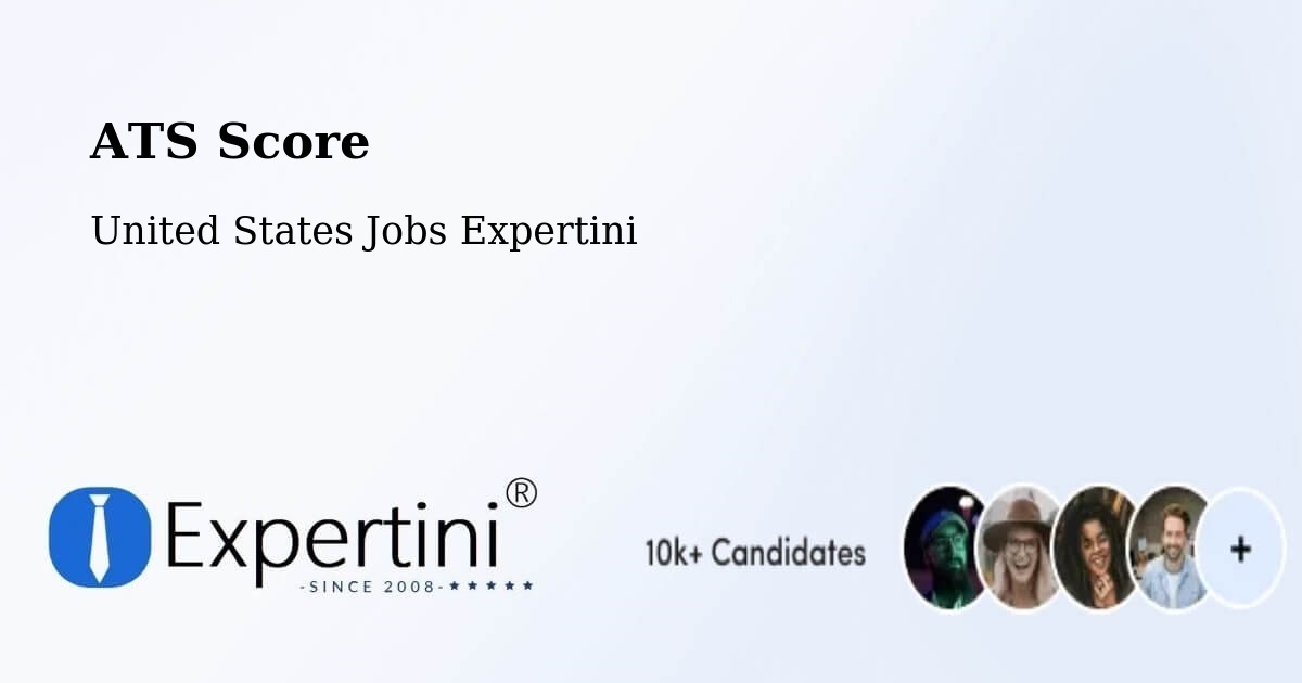 Resume ATS Score & Job Description Match Tool – Menasha - United States Jobs Expertini